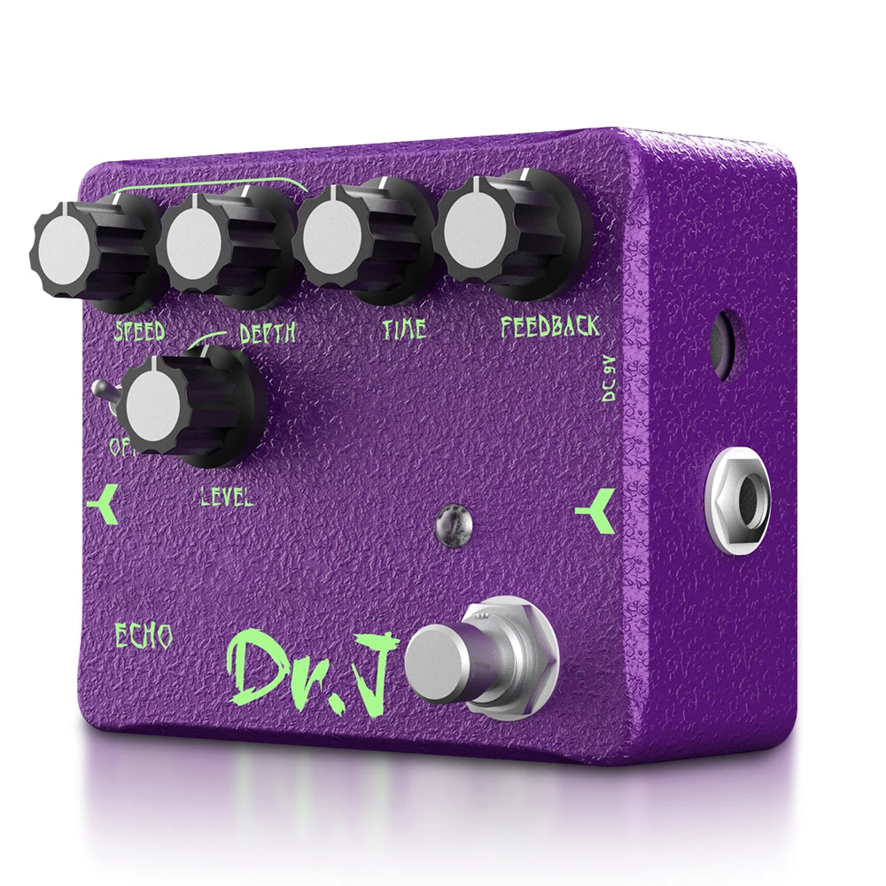 JOYO Dr. J Series D54 Shadow Echo Guitar Effect Pedal Delays and Deep Echos Effect Support DC 9V 800mA for Band Performance