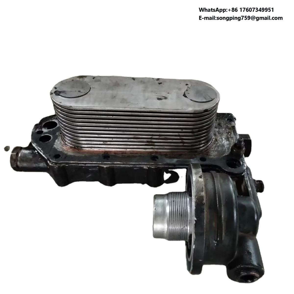 

Original Liugong ZL50CN Wheel Loader Spare Parts SP106237 Oil Cooler