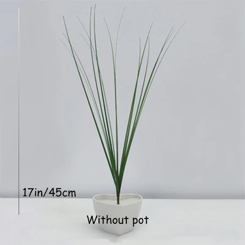 59in Kunstmatige Planten Ui Gras Groen Nep Struiken Nep Hoog Gras Kunstgras Plant Voor Thuis Outdoor Winkel Decor
