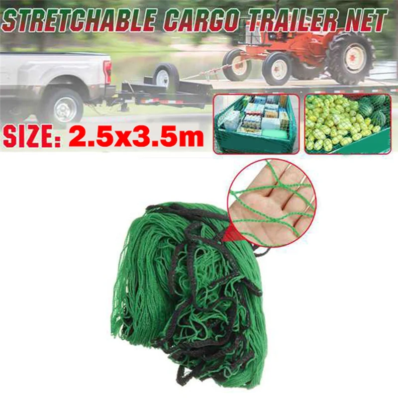 Cargo Net Heavy Duty Stretchable Cargo Net Cargo Trailer Net Cargo Net For Truck Trunk Cargo Net