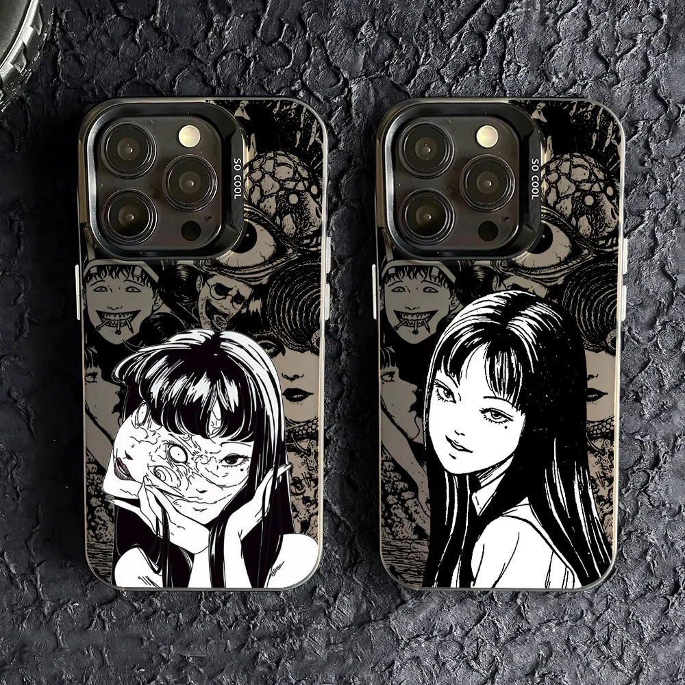 Funda de teléfono Junji Ito Horror Manga Tomie para Samsung Galaxy S26 S25 S24 S23 S22 S21 S20 Note20 FE Ultra Edge Plus 5G cubierta mate