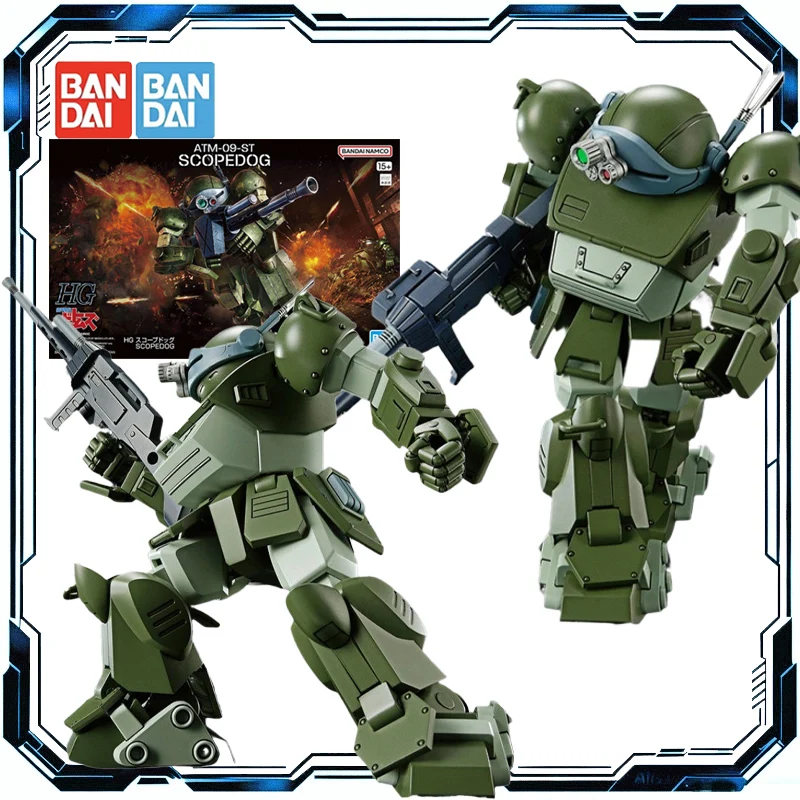 

BANDAI Original HG 1/144 Armored Trooper Votoms Scopedog Gilbert Gonzalez Модель Ki Сборка Шарнирная Меха Коллекционная Игрушка