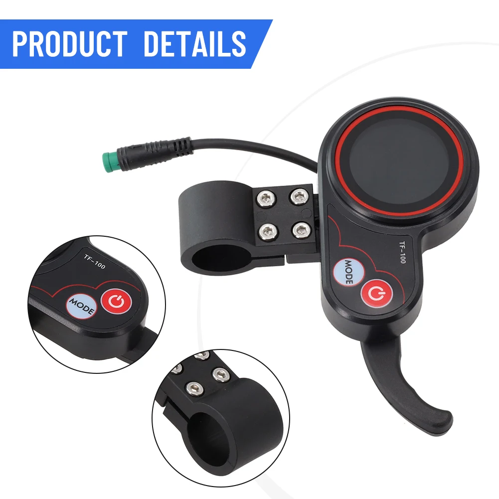 

1pcs Electric Scooter Controller TF‑100 Display 5 Pin Dashboard Display Screen For Kugoo M4 Electric Scooter Accessories