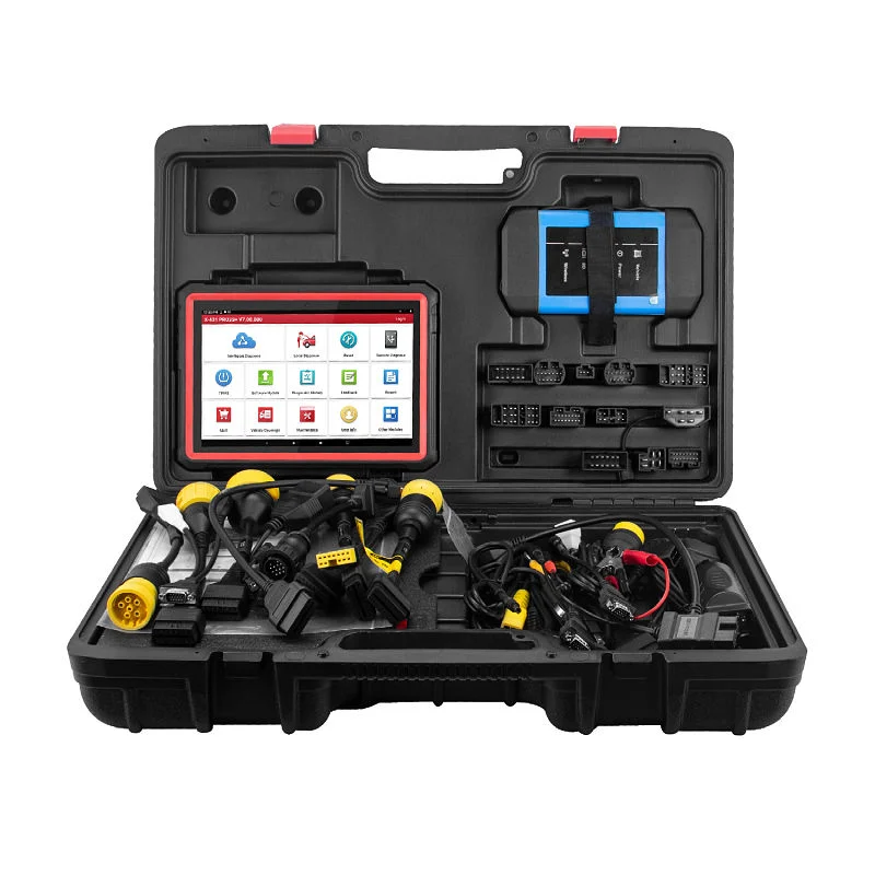 เครื่องมือสแกนวินิจฉัยรถยนต์ X431 Pro3S+HDIII สำหรับรถยนต์ขนาดเล็กและรถบรรทุก สแกนระบบมืออาชีพ รองรับรถยนต์ 12V 24V