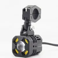 Glb Universal 360° Rotation Bicycle Light Bracket - Quick Release LED Torch Mount Holder