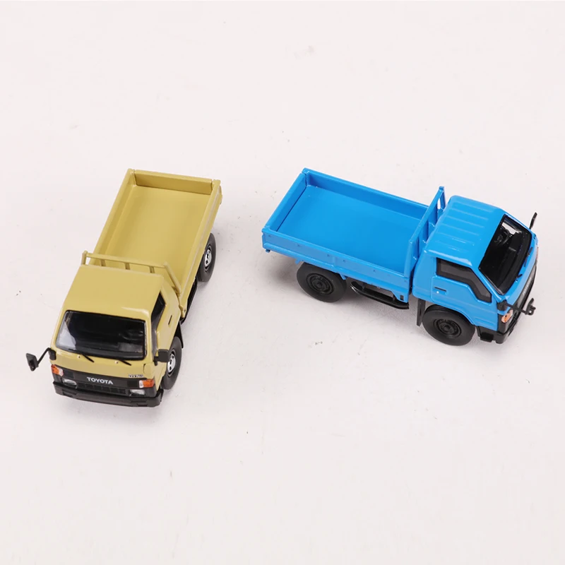 Master 1:64 Dyna Truck Muddy Yellow And Blue Diecast Alloy Model Car