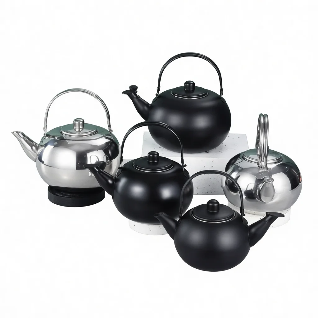 Thickened Stainless Steel Boiling Water Pot Large Capacity Teapot Durable Tea Kettle For Kitchen Restaurant Hotel