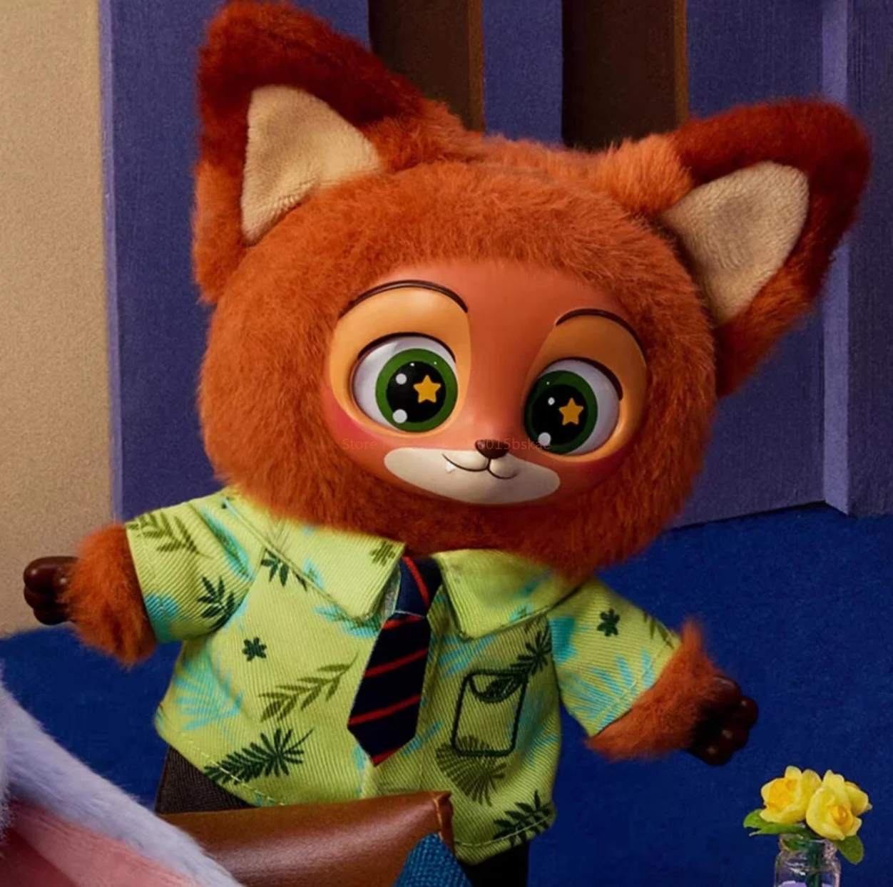 Zootopia Series Blind Box Judy Nick Vinyl Pendant Anime Doll Keychain Surprise Collectible Toy Mysterious Pendant Leader