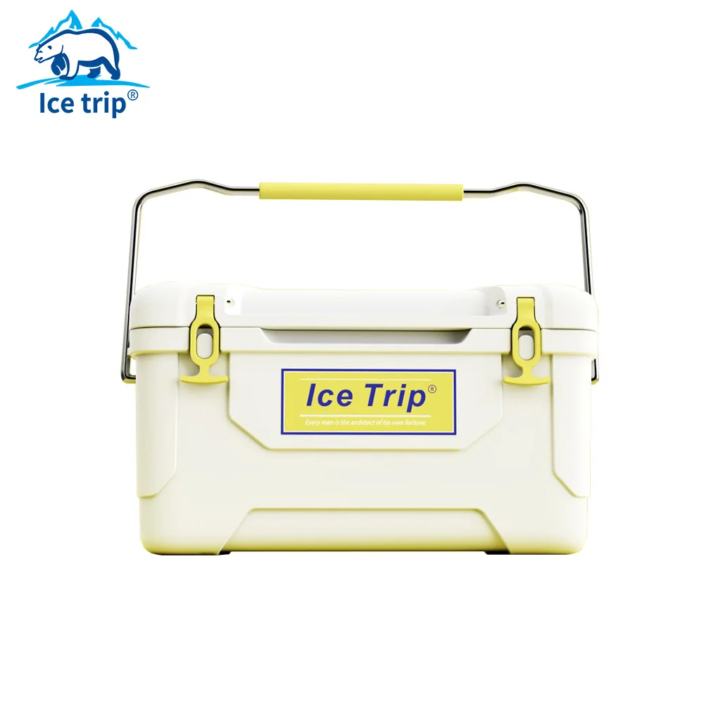 24L Portable Plastic Outdoor Camping Cooler Box Small Ice Cooler Box For Caravan,Camper Accessories