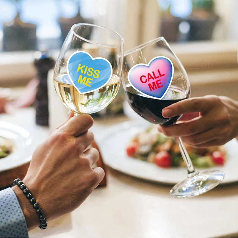 4 Pack Valentine's Day Party Decoration Love Stickers Valentine's Day Holiday Envelope Gift