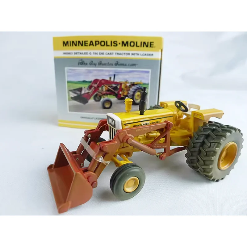 

Diecast 1:64 Scale Alloy G750 Classic Tractor Trailer Model Finished Product Simulation Toy Collection Static Display