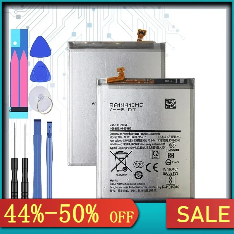 EB-BA715ABY Battery 4500mAh For Samsung Galaxy A71 SM-A7160 Mobile Phone Bateria