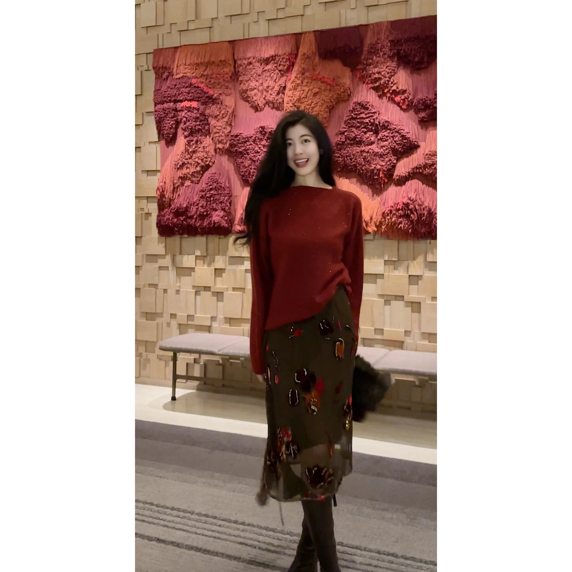 

Новый модный мягкий вязаный свитер Nico Winter: двусторонний, простой дизайн, женская шерстяная вязаная одежда