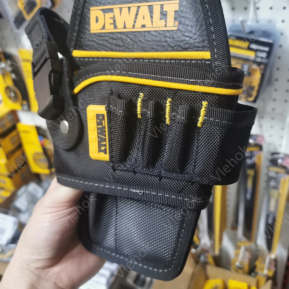 DEWALT DWST83486-1 Compact Drill Pouch 6 Pockets Tool Bag Electric Drill Fanny Pack