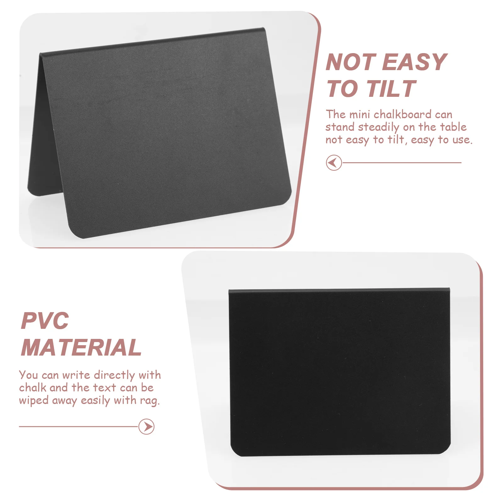 6 قطع من علامة رسائل السبورة الصغيرة الرائعة للمناسبات الخاصة هدية رسالة السبورة الصغيرة #3