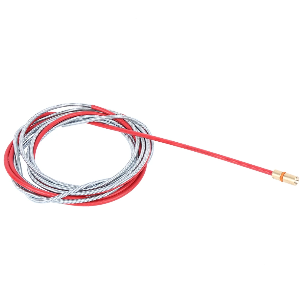 Welding Liner Hardware Accessory CO2 Weld Torch Accessory 5 Meter Aluminum Alloy Brass