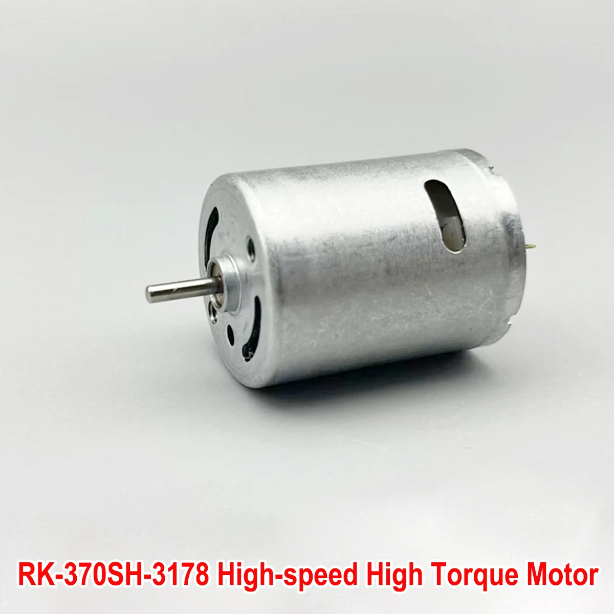 Micro 370 Elektromotor DC 3V-12V 30000RPM Hochgeschwindigkeitsmotor RK-370SH-3178 mit Kohlebürsten für Spielzeugmodelle, Haartrockner, DIY-Projekte und Elektrobohrer