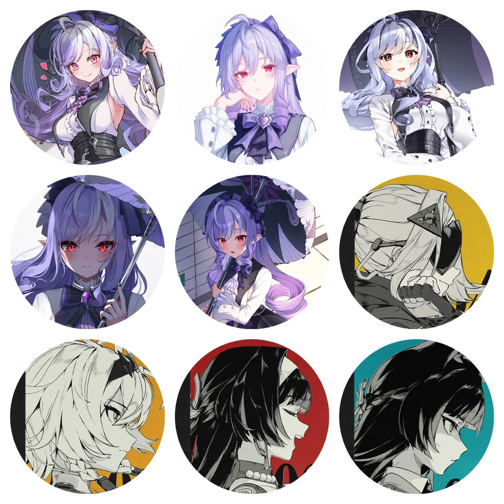

Game Zenless Zone Zero Vivian Banshee Cosplay Badges Cartoon Figure Brooches Anime Enamel Pins Backpack Ornaments Jewelry Gifts