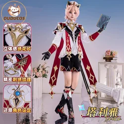 IN STOCK Dahlia Cosplay Costume Game Genshin Impact【S-2XL】DUDU-SR Mondstadt Dahlia Hat Men Halloween Costume Plus Size