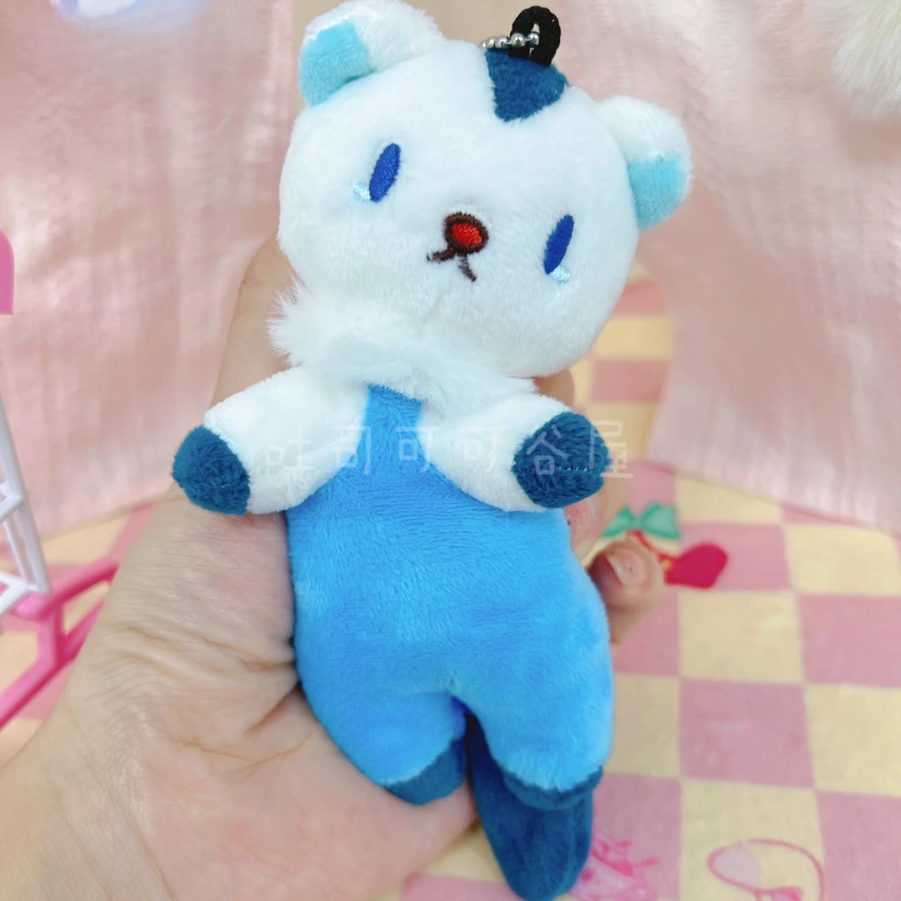 15cm Anime Genshin Impact Neuvillette Cosplay Cartoon Stuffed Toys Pendant Dango Kawaii Fluffy Dolls Mascot Souvenir Ornament