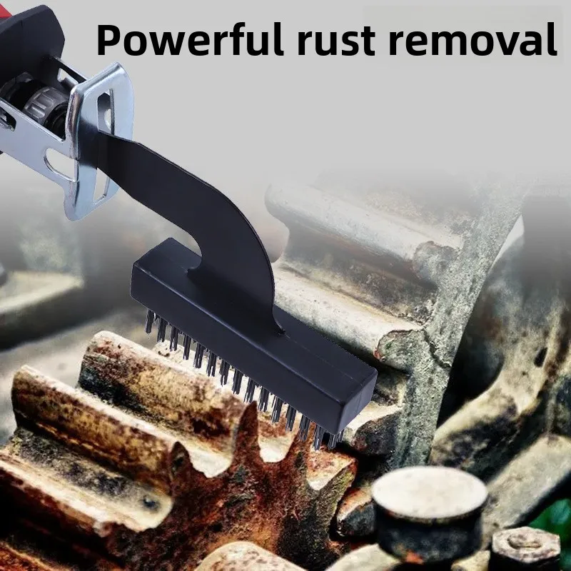 Sikat Kawat Pembersih Listrik Kepala Sikat Universal untuk Gergaji Saber Penghilang Karat Alat Pembersih dan Pemoles