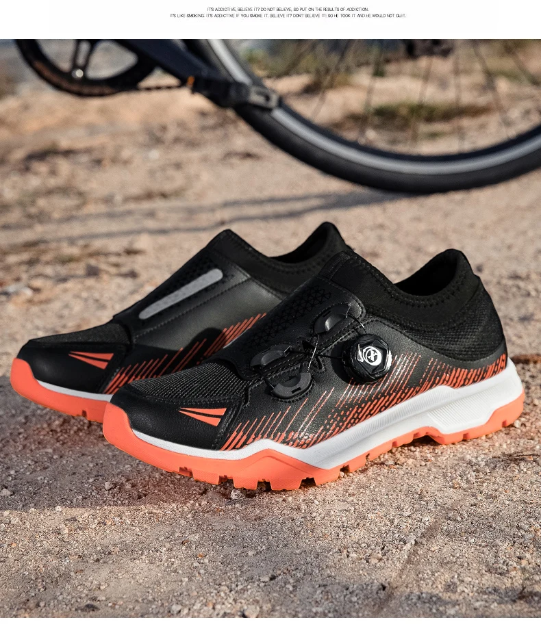 Unisex-Radsport-Sneaker MTB-Schuhe mit Herren-Spikes für Straßen- und Dirt-Bikes, flache Rennschuhe für Damen, Mountainbike-Spd-MTB-Schuhe, Zapatillas MTB – Detail 7