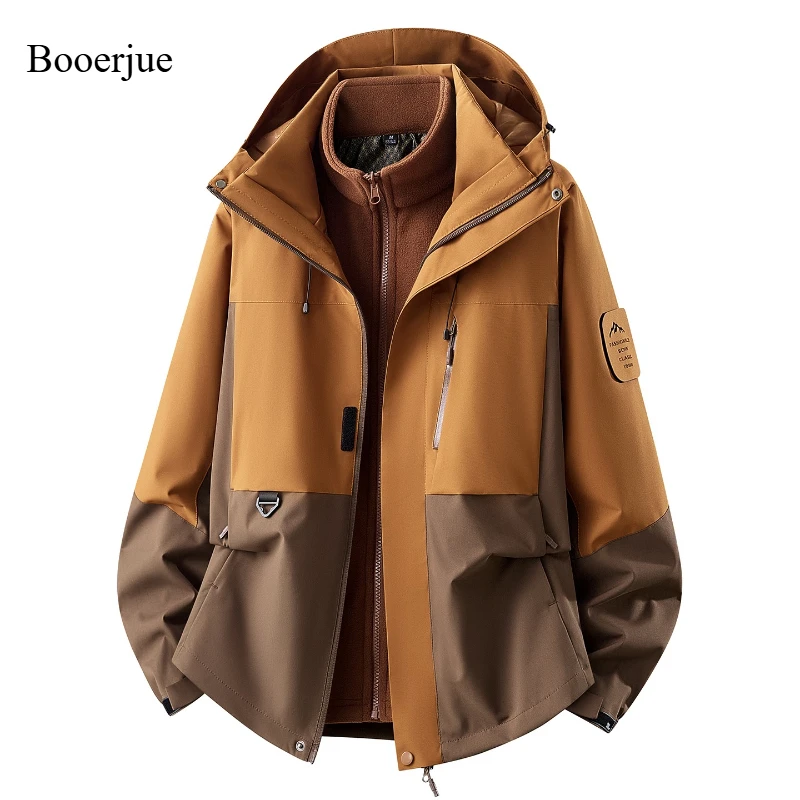 veste-impermeable-coupe-vent-unisexe-3-en-1-doublee-de-polaire-pour-hommes-et-femmes-randonnee-en-plein-air-trekking-alpinisme-camping-coupe-vent-de-pluie