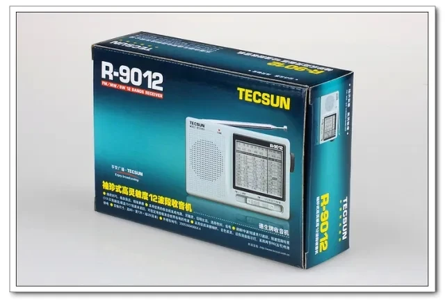 TECSUN R-9012 Radio FM AM SW Przenośne radio 12-pasmowe Przenośny odbiornik radiowy Wysoka czułość Niski poziom hałasu Kieszonkowe radio krótkofalowe