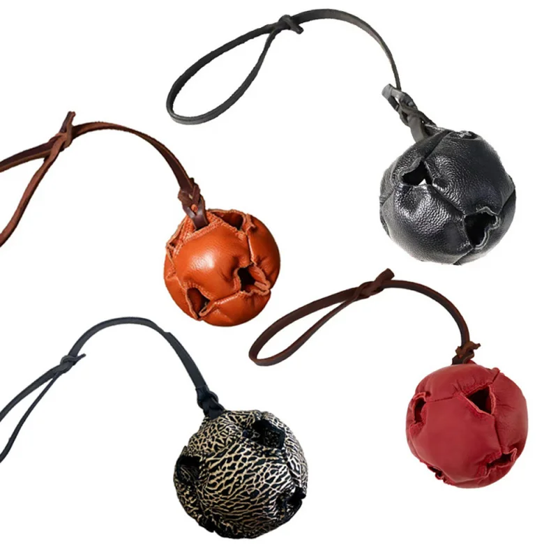 

Puppy Small and Medium Dog Training Supplies Pet Toy Stress Relief Ball Leather Chew Sti