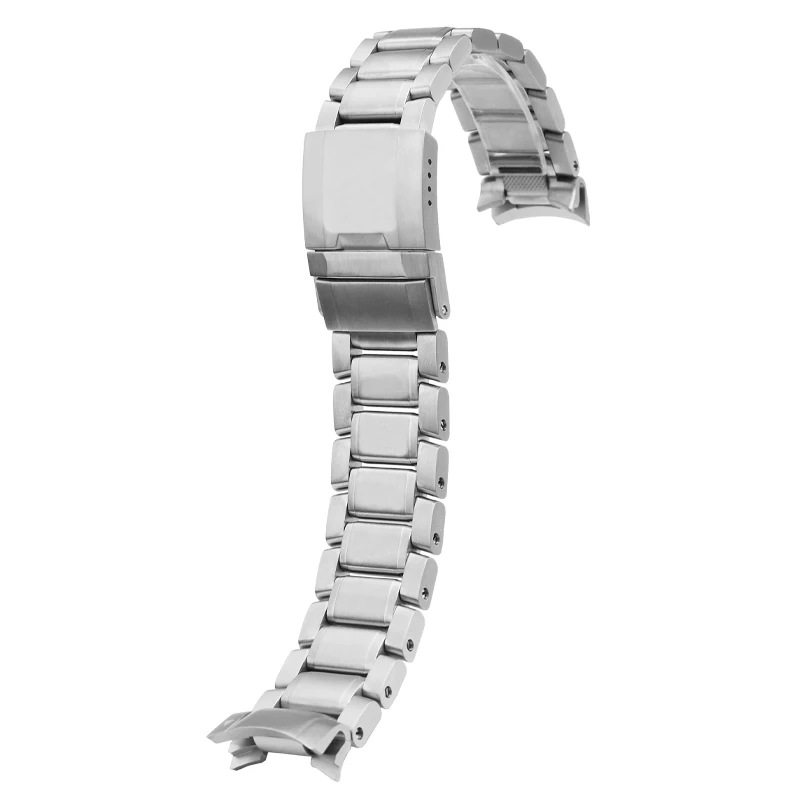 Para cadena de reloj dedicada Garmin MARQ2/marq Pilot Leader Golf Green Water Gen2 correa de reloj de boca de arco de aleación de titanio sólido 22mm