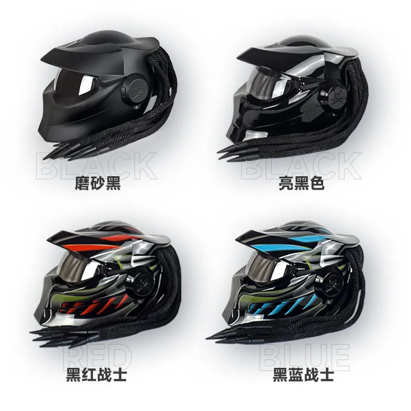 2026 factory direct sales Iron Warrior motorcycle helmet cross-border hot-selling cycling helmet personalized electric veh