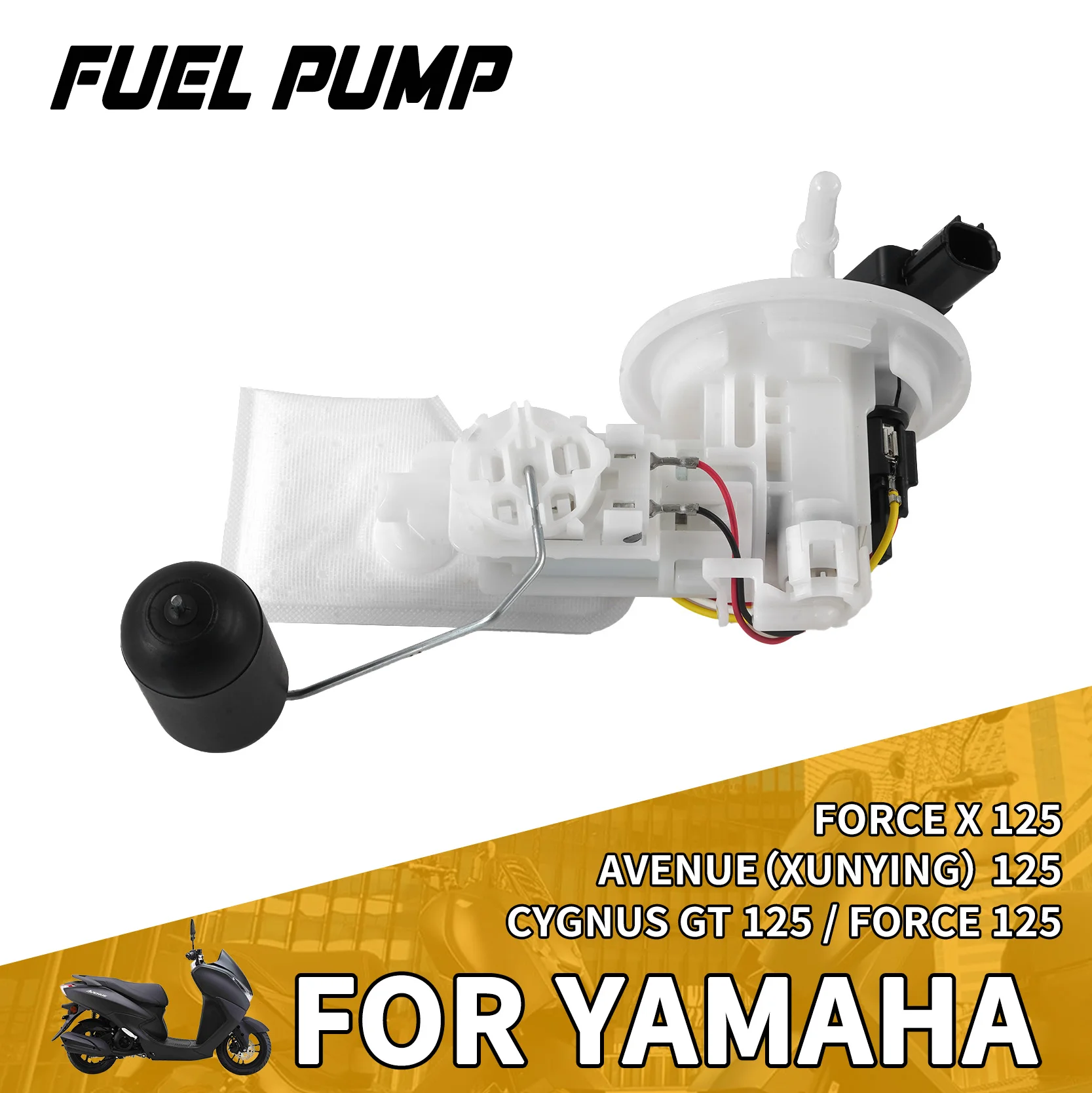 For YAMAHA Fuel Pump FORCE X 125/CYGNUS GT 125/AVENUE(XUNYING) 125/FORCE 125 Motorcycle Accessories Moto Parts