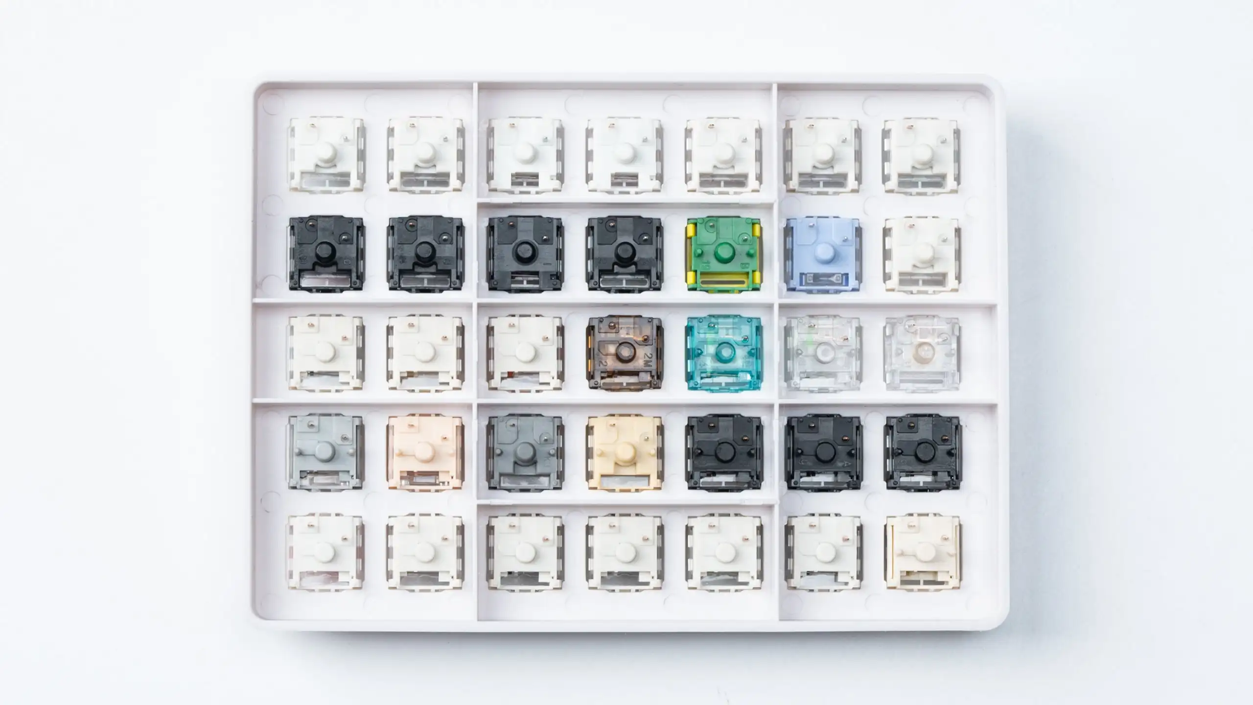Kailh Switch Tester 35 PCS for Mechanical Keyboards