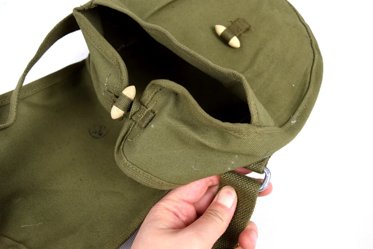 Vietnam War Period Surplus Chinese Army Type 56 Drum Mag Pouch Mag