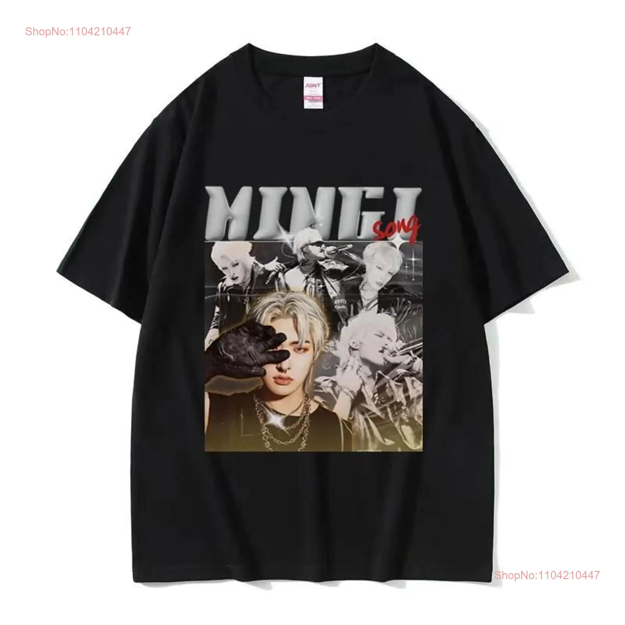 Mingi Ateez inspired Vintage T Shirt Concert retro World Tour for atiny Kpop  long or short sleeves