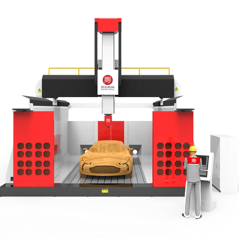 5-Axis CNC Hining Center Used For Thermoformed And Fiberglass Parts Milg