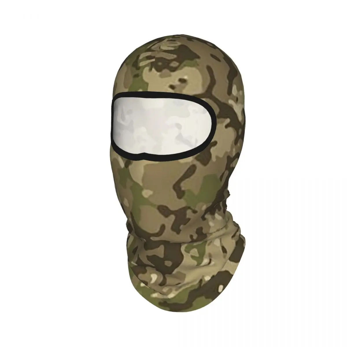 Multicam Military Trout Camo Breathable Thin Balaclava Full Face Mask Sun Protection Neck Gaiter For Motorcycle Fishing Outdoor