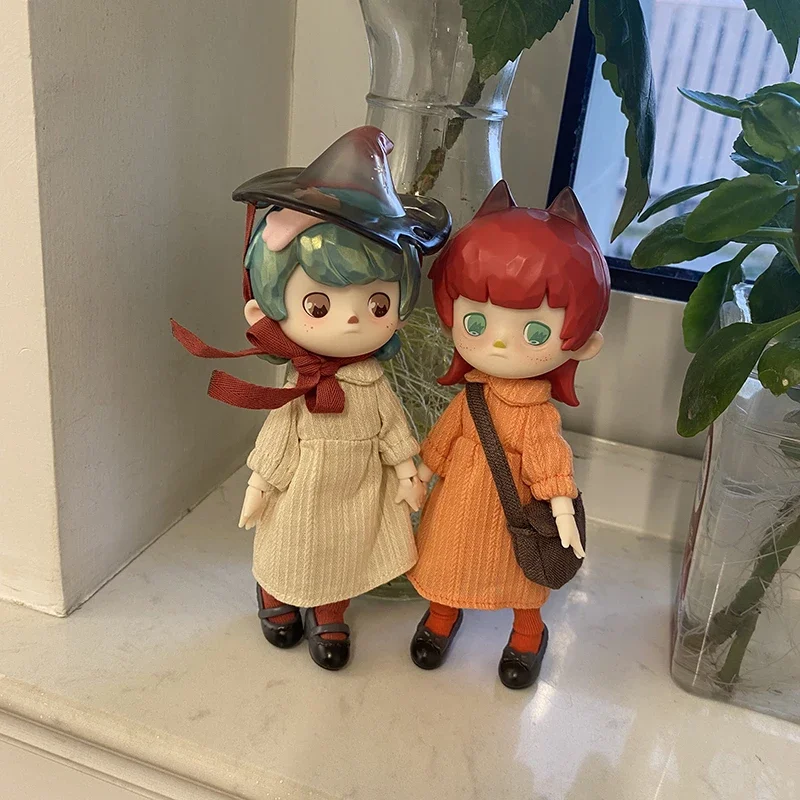 

Коробка-сюрприз Penny's Lucky, слепая коробка, маленький художник и ведьма серии 1, экшн-фигурка, кукла BJD, милая коллекция игрушек, рождественский подарок