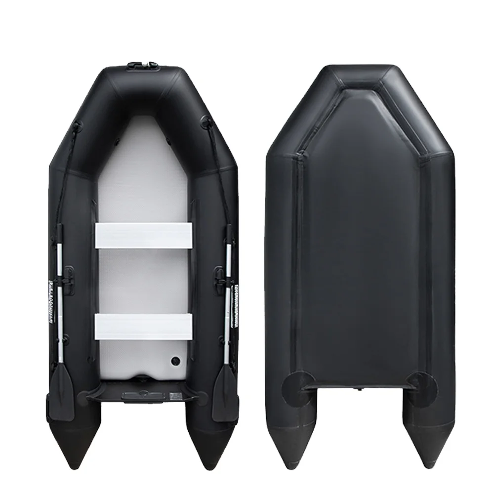 1.2Mm PVC anti-collision sea fishing speed raft kayak rowing accessories aluminum floor inflatable assault boat rafting