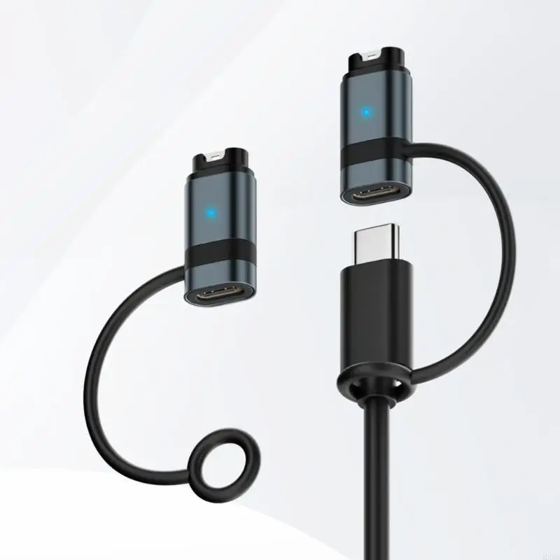 2025 LED 표시기 타입 C 포트 메탈 플라스틱이 포함 된 새로운 스마트 워치 충전 커넥터 도크