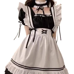 CP5XL pokojówka Lolita Chemise Cosplay kostiumy do odgrywania ról dla do klubu na imprezę stroju scenicznego muszki suknie balowe mundur kelnerki Plus