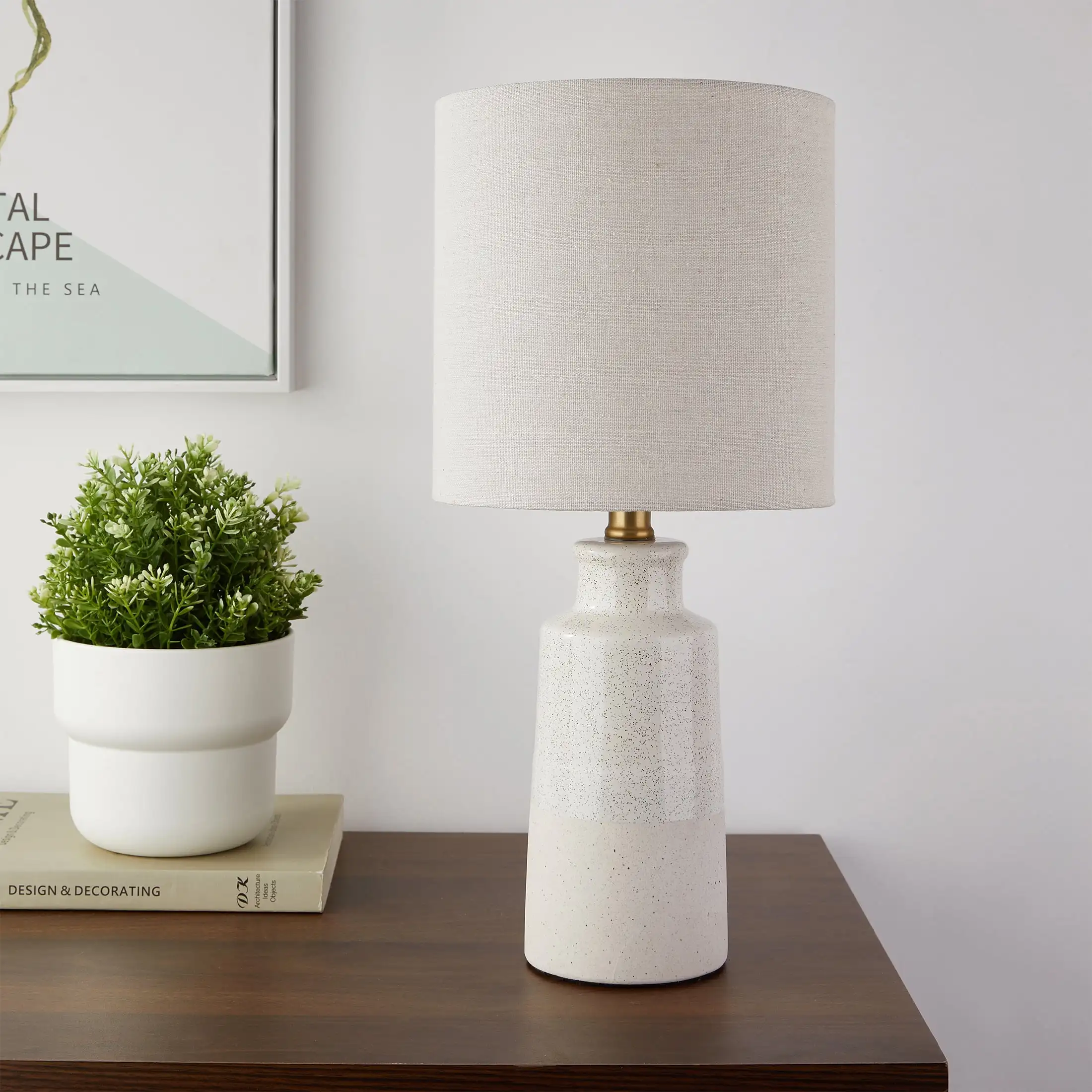 

17 Reactive Glaze Ceramic Table Lamp
