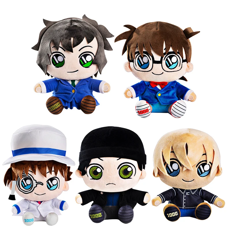 

Anime Detective Conan Plush Toy 20cm Soft Doll Japanese Movie Edogawa Furuya Rei Akai Sh ichi Kaitou Kiddo Cosplay Gift for Kids