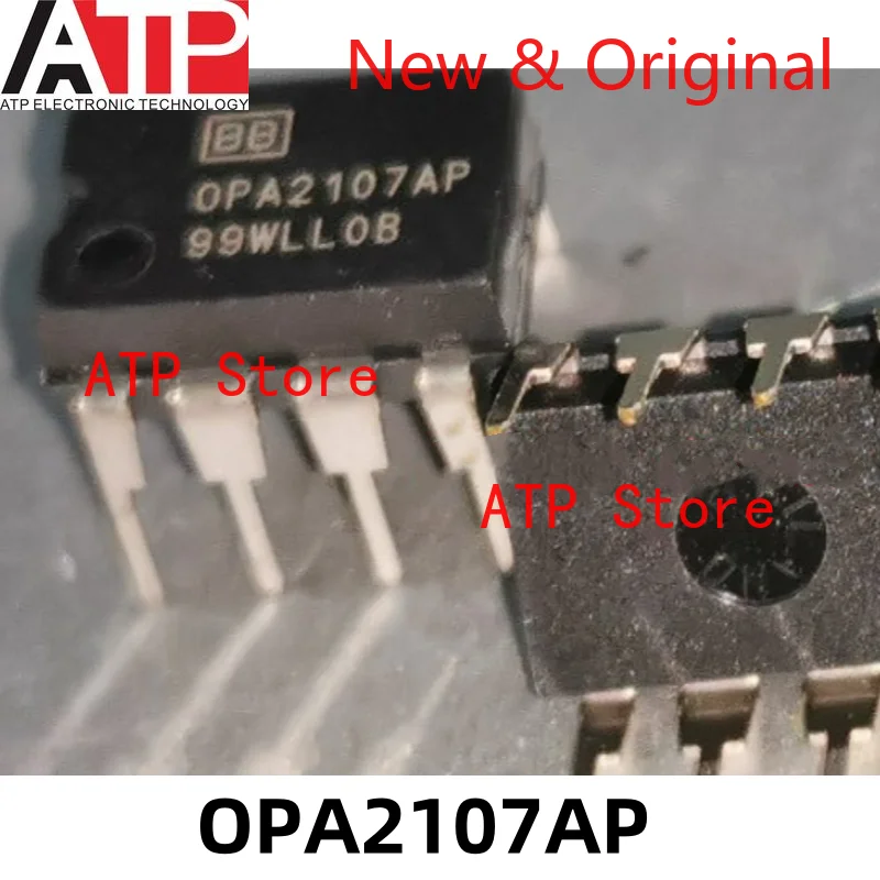 2PCS OPA2107AP OPA2107 DIP-8 Original inventory of integrated chip IC