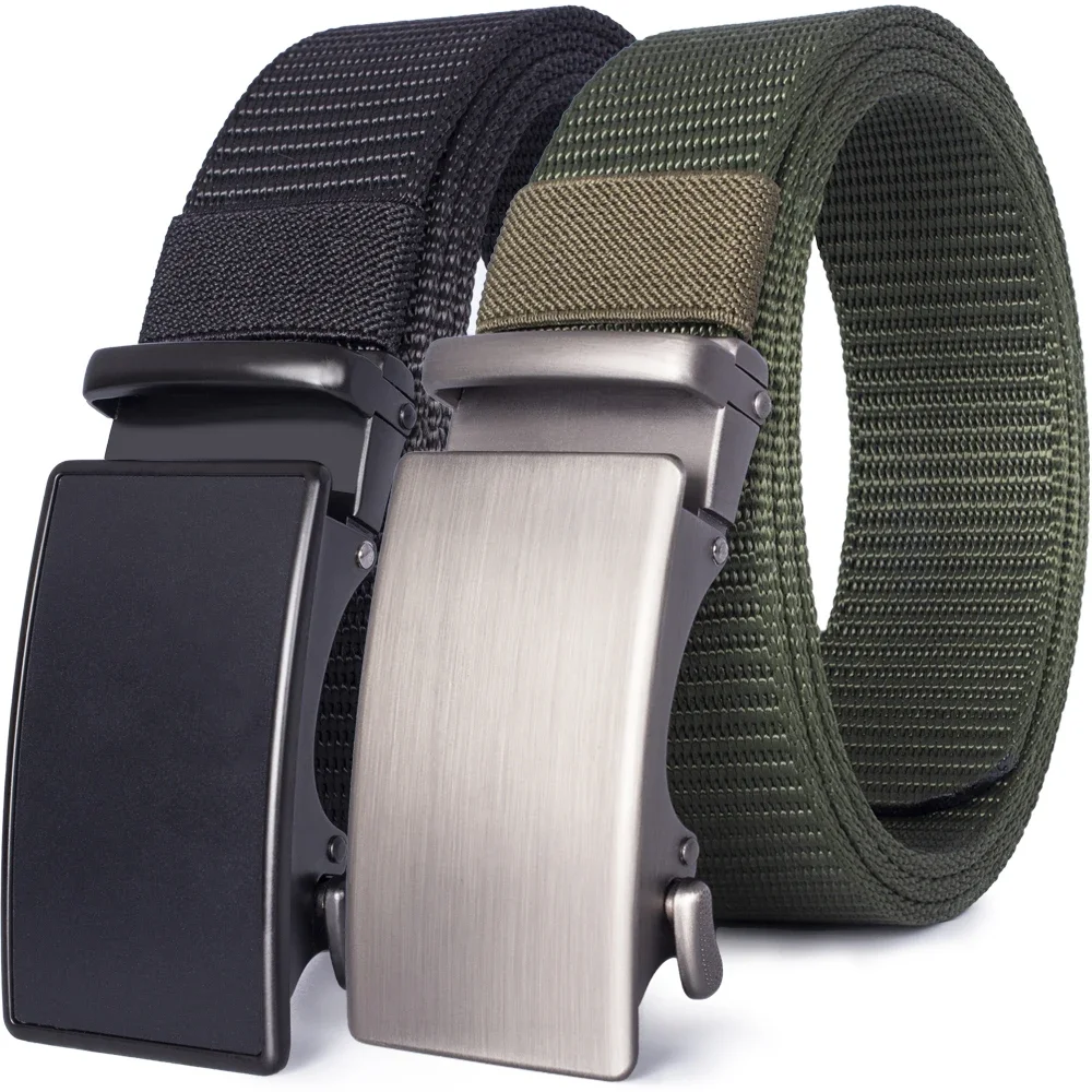 Automatische gesp Lichte comfortabele nylon militaire riem Outdoor jacht Multifunctionele tactische canvas riem Hoge kwaliteit heren Bel