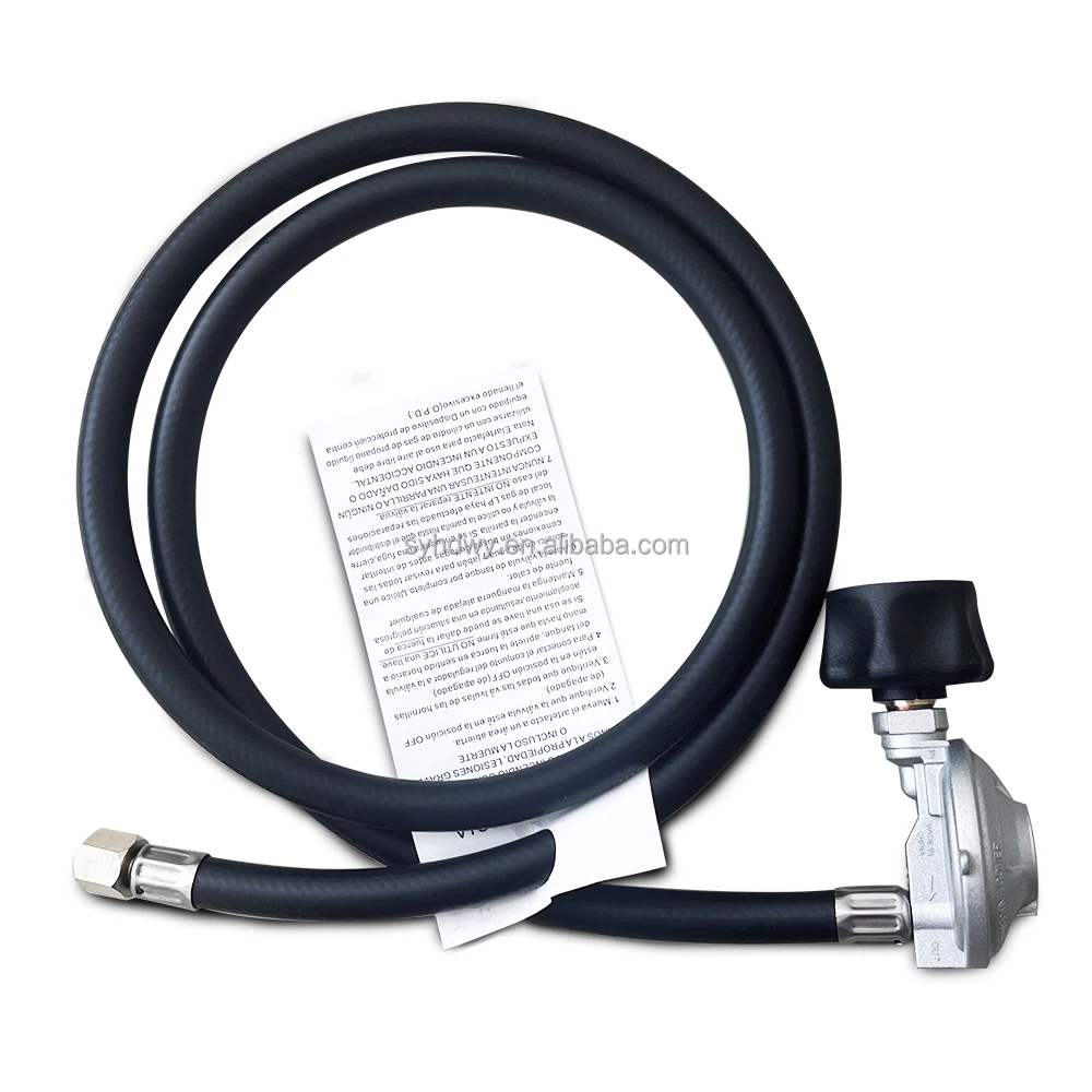 

New Zealand AGA Approved BBQ Rubber Gas Connector Hose and LPG Pressure Gas Regulator