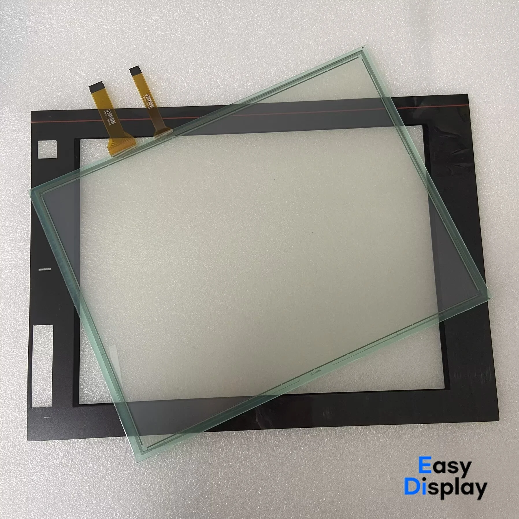 Touch Screen Panel Glass Digitizer GT2715 GT2715-XTBA GT2715-XTBD + Overlay Film
