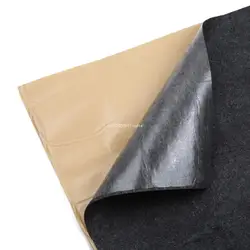 고밀도 음향 흡수 패널 DIY 자체 접착 천 펠트 플란넬 사운드 데드닝 댐핑 매트 1 for m 1m Dropship