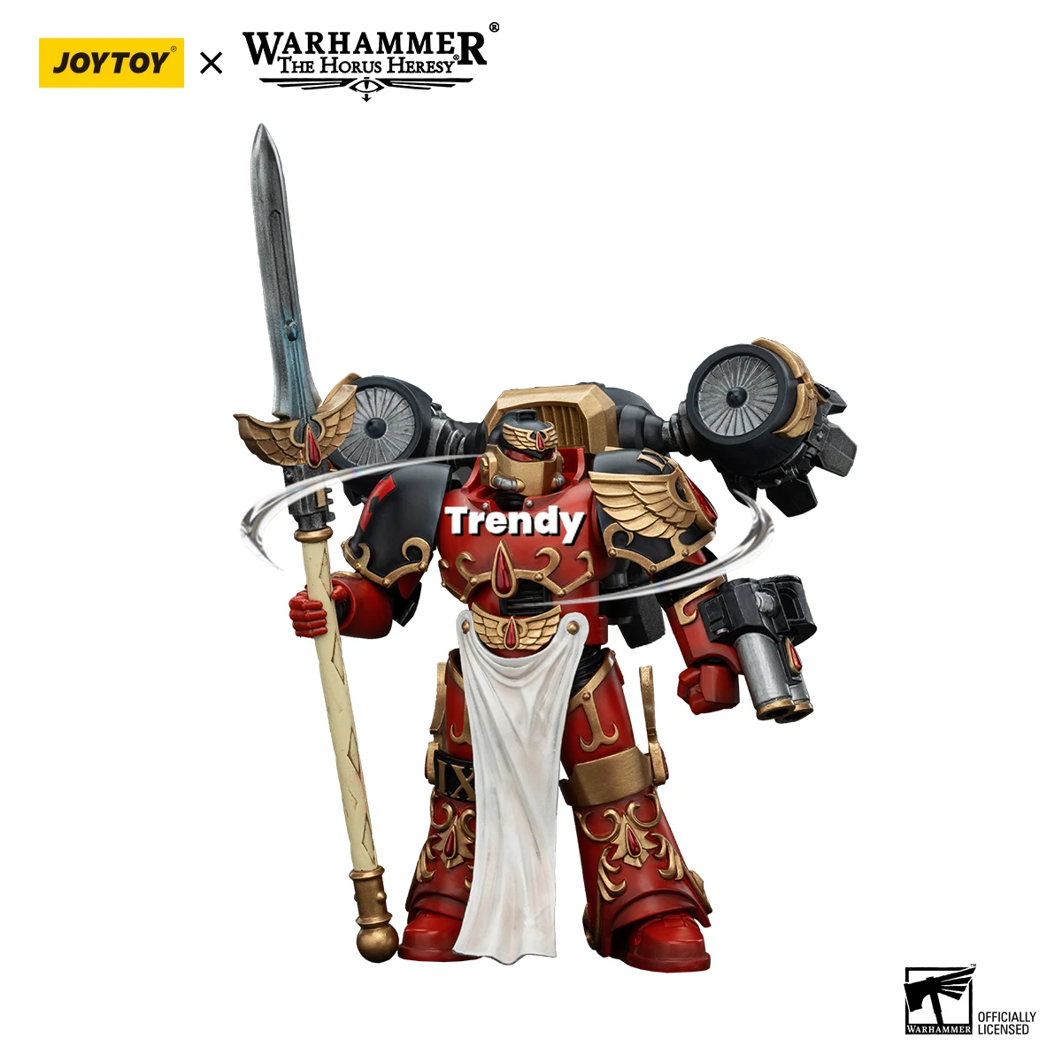 

[spot Goods] JOYTOY Warhammer The Horus Heresy 1/18 Action Figures Blood Angels Dawnbreaker Cohort 3PCS Model