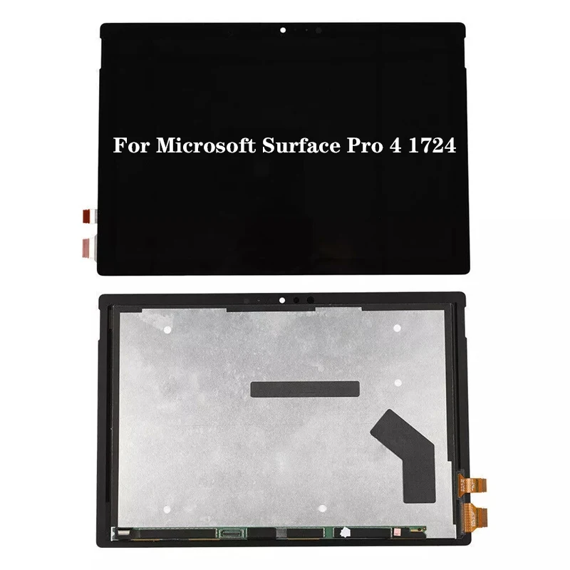 AAAA++++ For Microsoft Surface Pro 4 1724 12.3\'\' LCD Display Touch Screen Digitizer Assembly For Surface Pro 4 Screen Replace